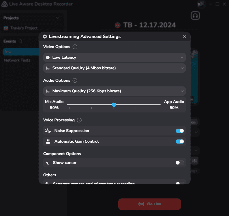 Live Aware Desktop Recorder 1.7: Crystal-Clear Audio for Improved Analysis