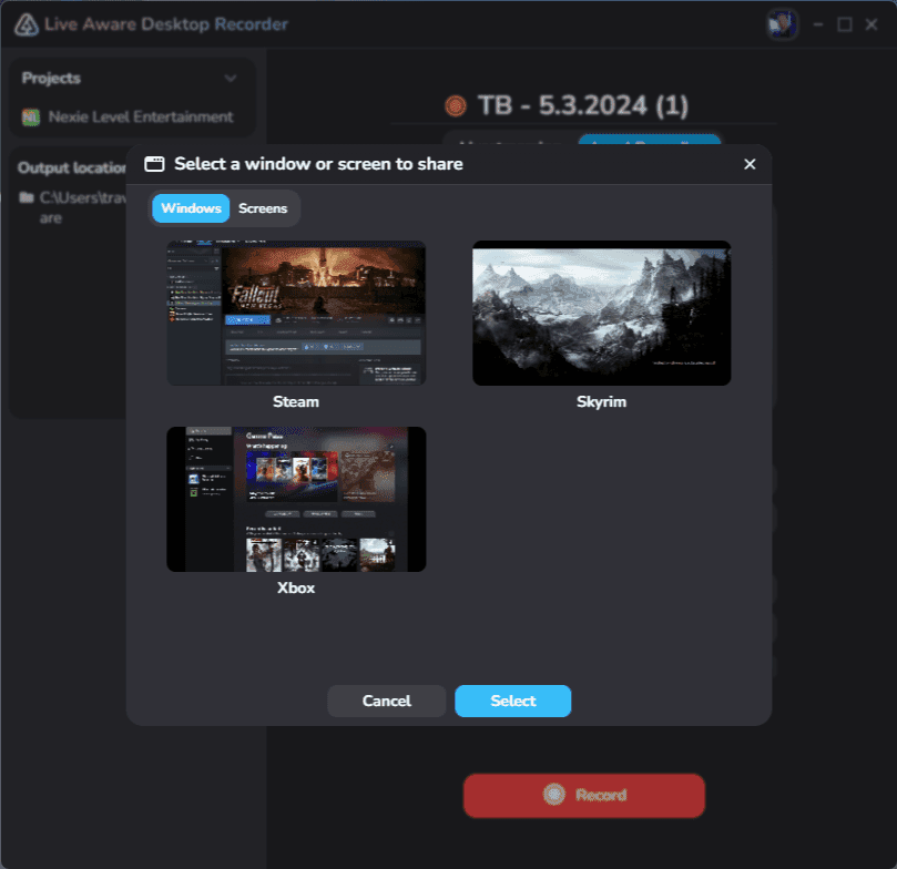 Desktop Recorder Update: Customizable Camera Positioning and Screen Selection Tool